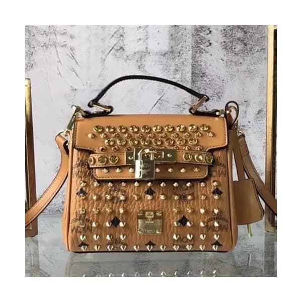 MCM 2019 Visetos Tote Shoulder Bag,19.5cm - 엠씨엠 20… - 1