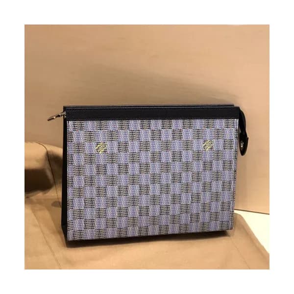 Louis Vuitton 2019 Pochette Voyage Clutch Bag,26cm… - 1