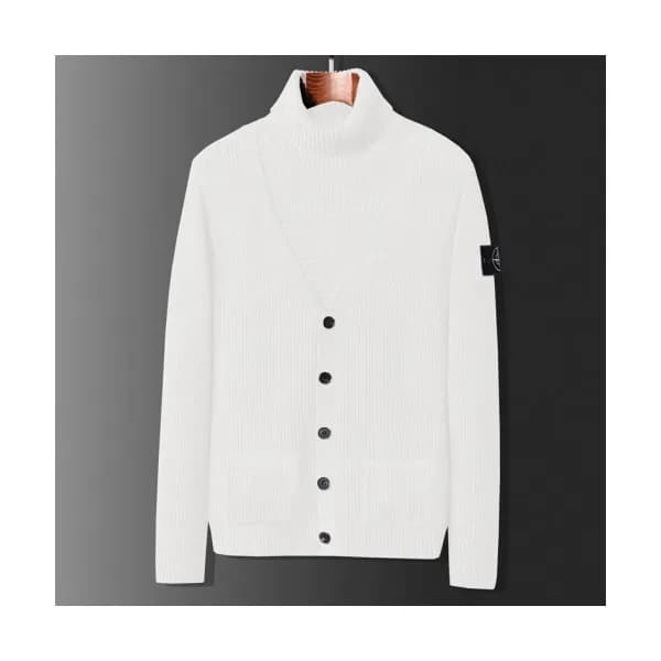 [매장판]Stone Island 2019 Mens Casual Turtle-neck Swe… - 1