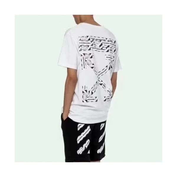 Off-white 2019 Mm/Wm Printing Logo Crew - neck Cot… - 1