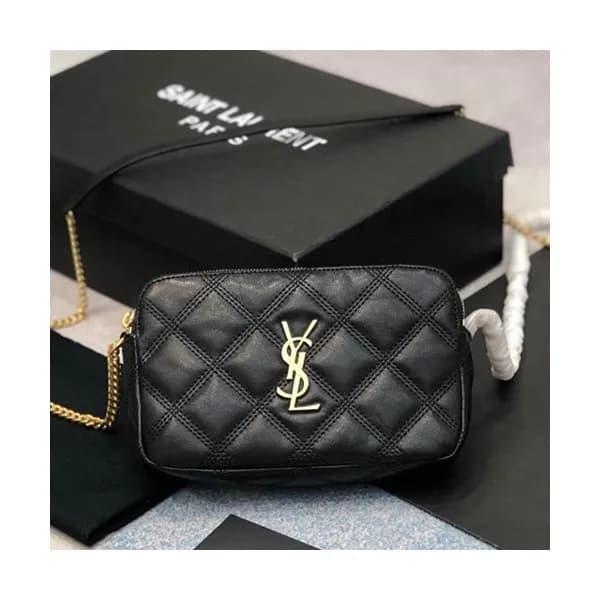 Saint Laurent 2019 Becky Chain Shoulder Cross Bag,… - 1