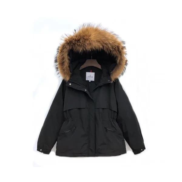 Moncler 2019 Womens Patch Logo Duck Down Jacket -… - 1