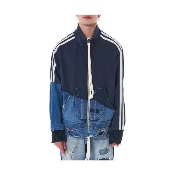 Greg Lauren Mens Classic Casual Denim Jackets - 그렉…