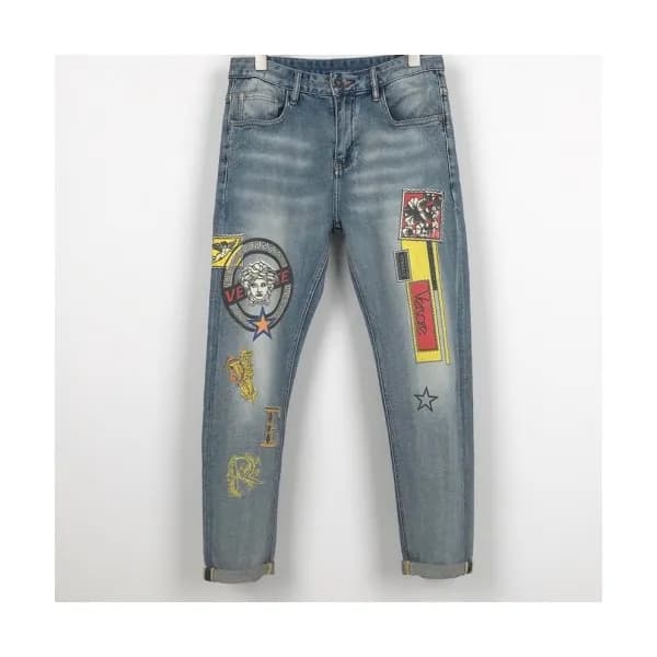 [베르사체]Versace 2020 Mens Casual Denim Pants - 베르사체 … - 1