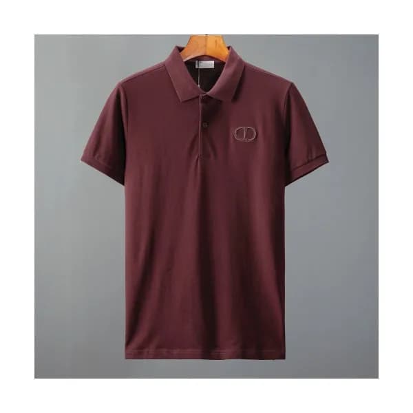 [디올]Dior 2019 Mens Logo Cotton Short Sleeved Polo … - 1