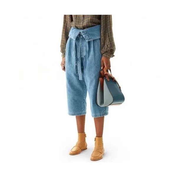 Loewe Womens Trendy Denim Jeans - 로에베 여성 트렌디 청바지 -… - 1