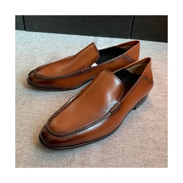 Ermenegildo Zegna 2020 Mens Leather Loafer - 에르메넬… - 1