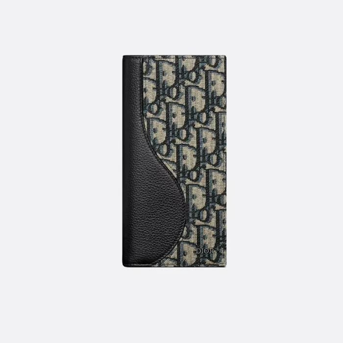 디올 남성 새들 버티컬 장지갑 - Dior Mens Saddle Long Wallets -… - 1