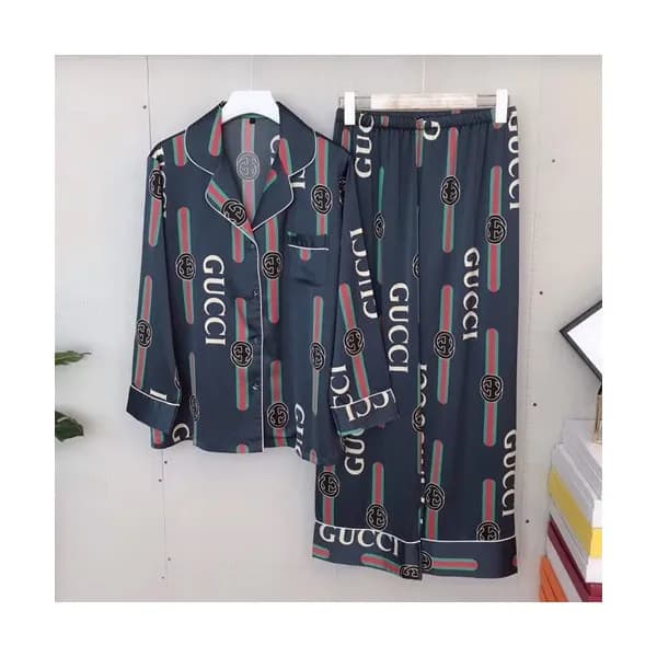 Gucci 2020 Mm / Wm Silk Pajamas - 구찌 2020 남여공용 실크 … - 1
