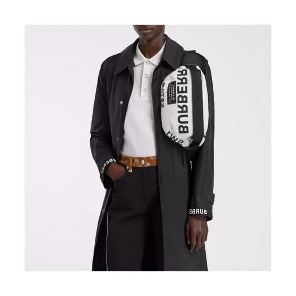 [버버리]Burberry 2020 Womens Logo Silket Short Sleeve… - 1