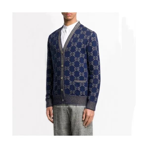 Gucci Mm/Wm Trendy V-neck Wool Cardigan - 구찌 2020 … - 1