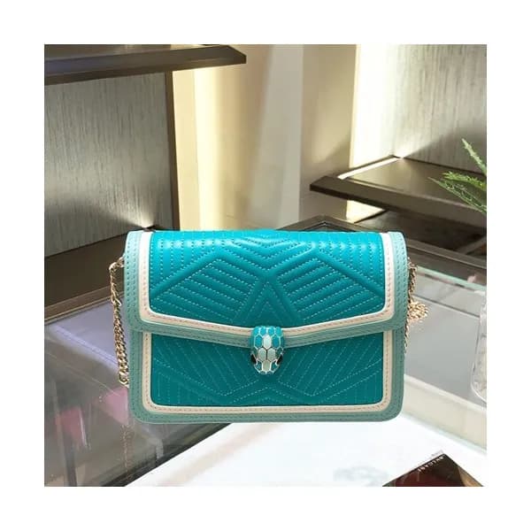 [매장판]Bvlgari 2020 Serpenti Chain Shoulder Bag,17.5… - 1