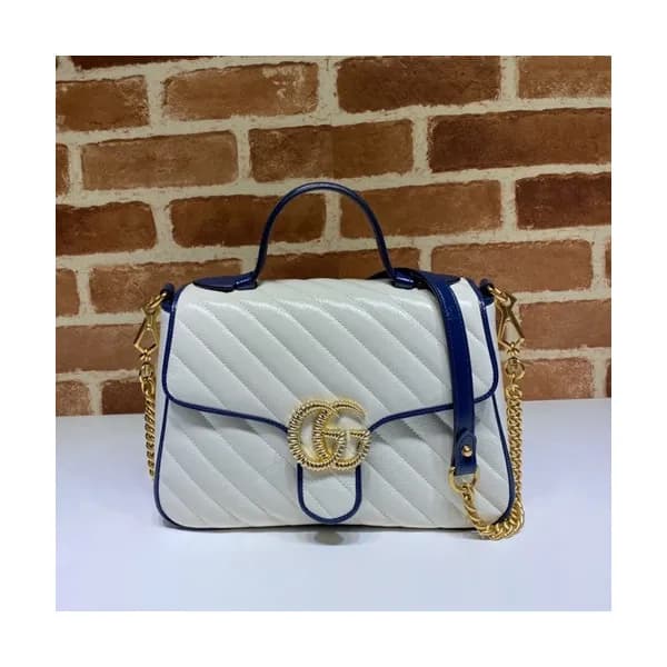 Gucci 2020 GG Marmont Women Tote Shoulder Bag,27CM… - 1