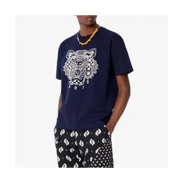 [겐조]Kenzo 2020 Mm/Wm Tiger Cotton Short Sleeved Ts… - 1