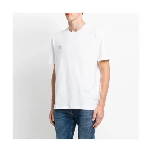 [베르사체]Versace 2020 Mens Logo Silket Short Sleeved … - 1