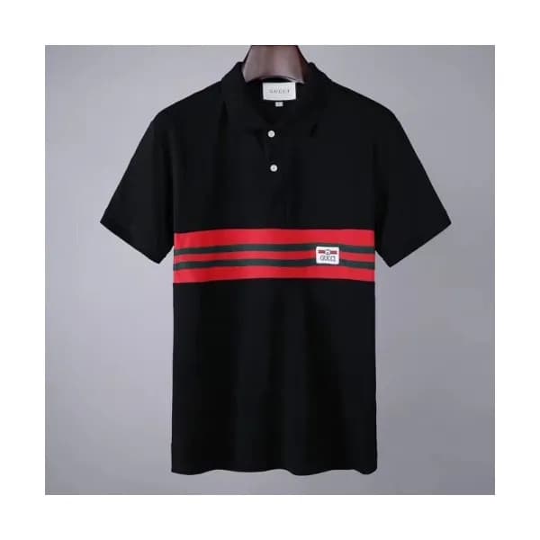 [매장판]Gucci 2020 Mens Logo Short Sleeved Polo Tshir… - 1