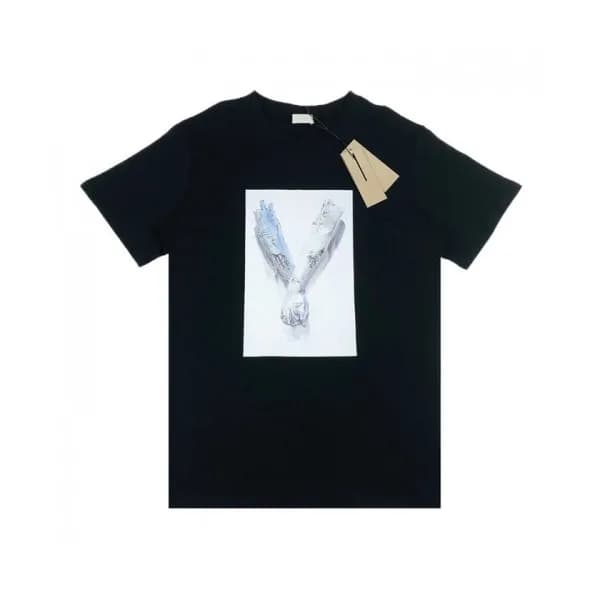 [디올]Dior 2020 Mens Casual Crew-neck Short Sleeved … - 1