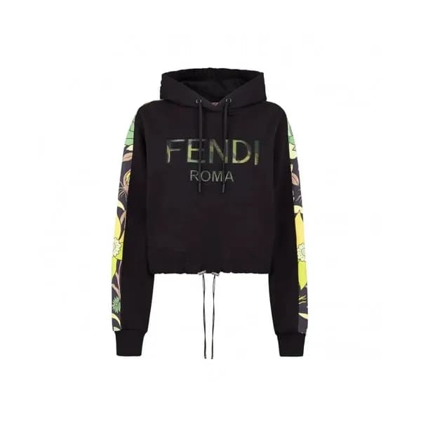 Fendi Womens Logo Casual Cotton Hoodie - 펜디 2020 여… - 1
