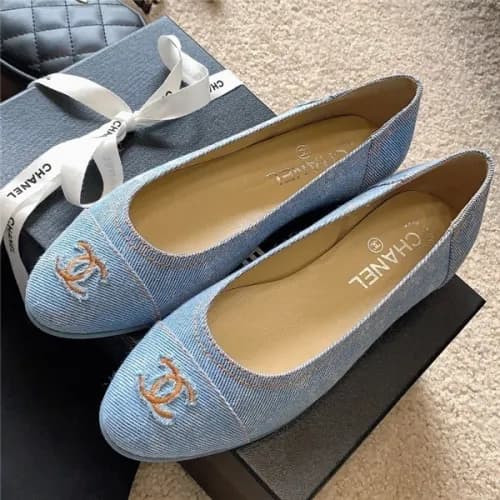 Chanel 2020 Women's Denim Flat - 샤넬 2020 여성용 데… - 1
