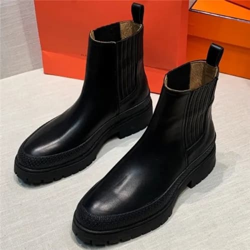 Hermes 2020 Women's Leather Ankle Boots - 에르메스… - 1