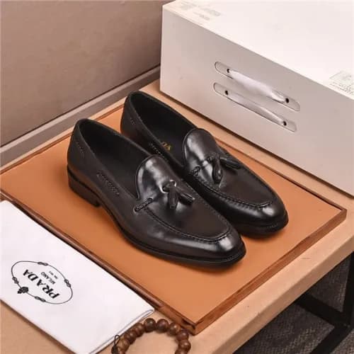 Prada 2020 Men's Leather Oxford Shoes - 프라다 2… - 1