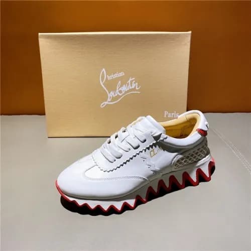 Christian Loubutin 2020 Men's Leather Sneakers… - 1