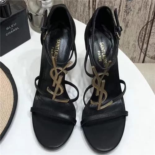Saint Laurent 2021 Women's Leather High Heel S… - 1