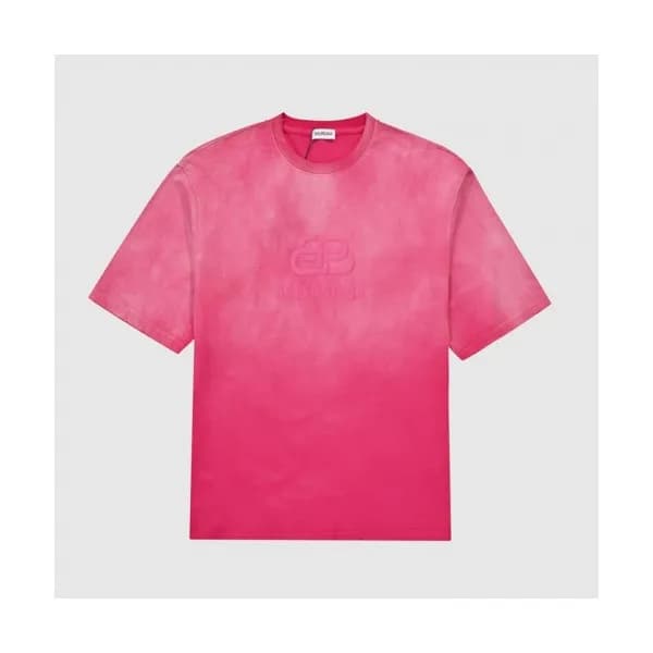 [발렌시아가]Balenciaga 2021 Mm/Wm Logo Cotton Short Sle… - 1