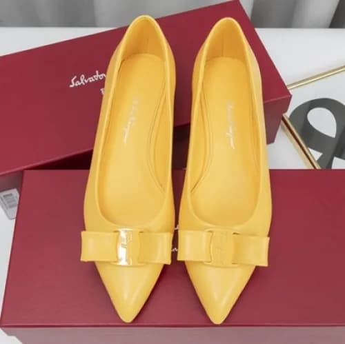 Salvatore Ferragamo 2021 Women's Leather Flat … - 1