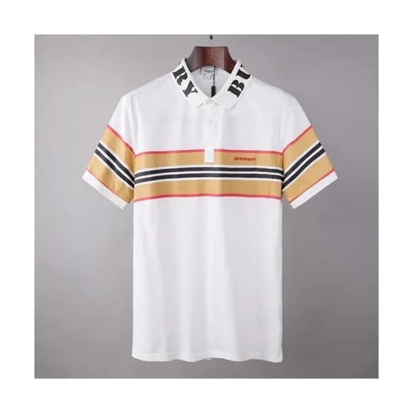[버버리]Burberry 2021 Mens Logo Cotton Short Sleeved … - 1