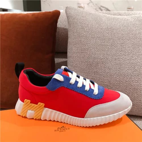 Hermes 2021 Men's Fabric Sneakers - 에르메스 2021 … - 1
