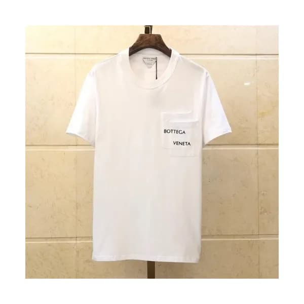 Bottega Veneta 2021 Mens Business Polo Short-sleev… - 1