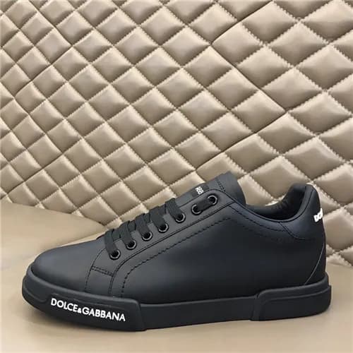 Dolce&Gabbana 2021 Men's Leatehr Sneakers,DGS0… - 1