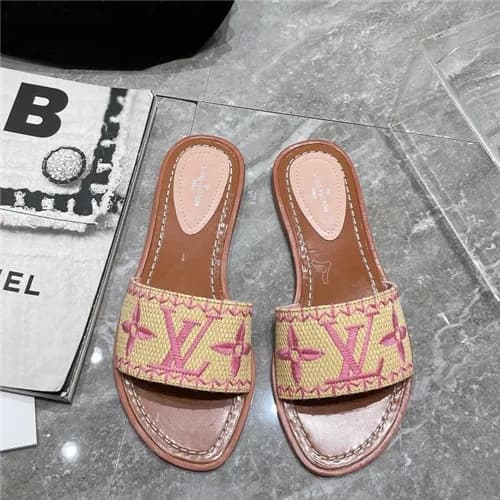Louis Vuitton 2021 Women's Embroidery Slipper,… - 1