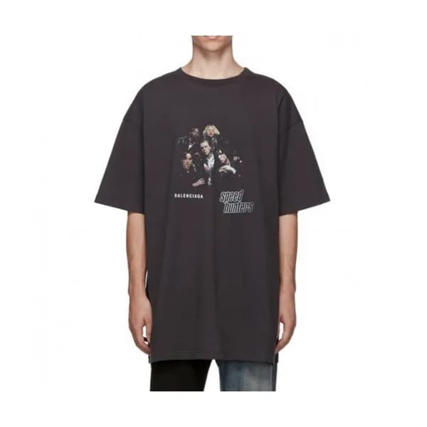 Balenciaga Mm/Wm Logo Cotton Short Sleeved Tshirt… - 1