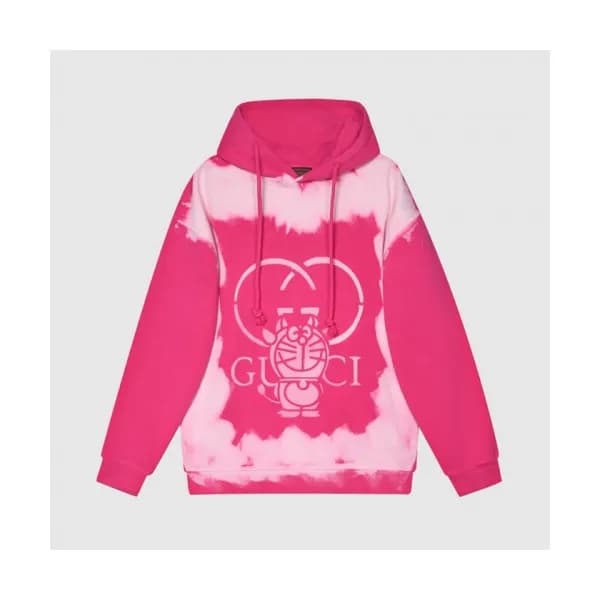 Gucci Mm/Wm Logo Casual Hoodie Pink - 구찌 2021 남/녀… - 1
