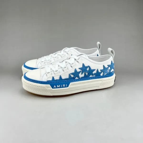아미리 남성 클래식 블루 스니커즈 - Mens Blue Sneakers - amir0363… - 1