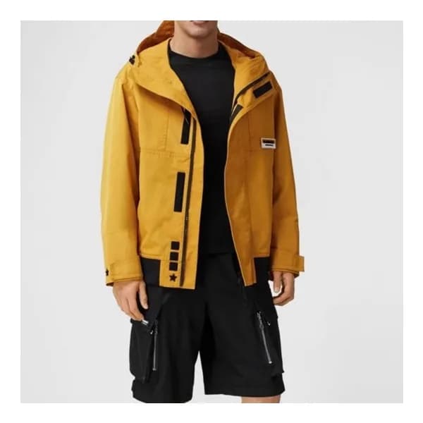 버버리 남성 클래식 옐로우 자켓 - Mens Yellow Jackets - bur04505… - 1