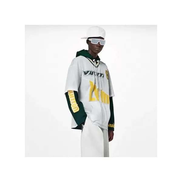 루이비통 남성 캐쥬얼 화이트 자켓 - Louit vuitton Mens White Jack… - 1