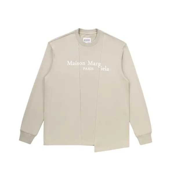 메종 마르지엘라 남성 모던 베이지 맨투맨 - Maison Margiela Mens Bei… - 1