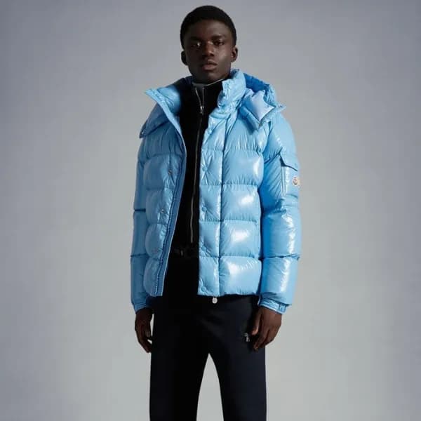 몽클레어 남성 덕다운 블루 패딩 - Moncler Mens Blue Padding - mo… - 1