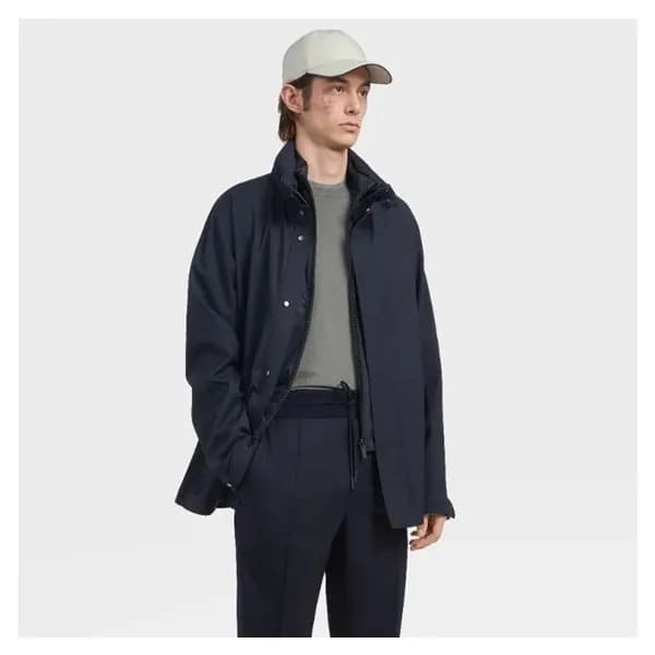 에르메네질도 제냐 남성 네이비 자켓 - Ermenegildo Zegna Mens Navy … - 1