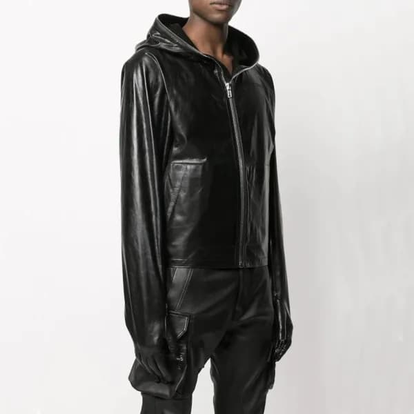 릭오웬스 남성 블랙 자켓 - Rick Owens Mens Black Jackets - ri… - 1