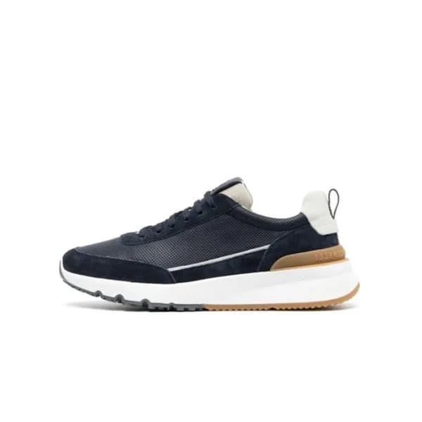 브루넬로쿠치넬리 남성 네이비 스니커즈 - Brunello Cucinelli Mens Nav… - 1