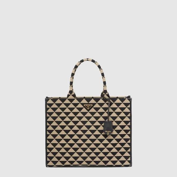프라다 여성 패브릭 핸드백 1BA356 - Prada Womens Fabric Handba… - 1