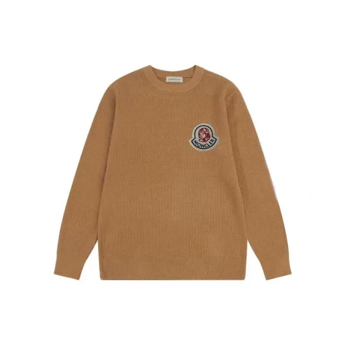 몽클레어 남성 크루넥 니트 - Moncler Mens Camel Knits - mo247x - 1