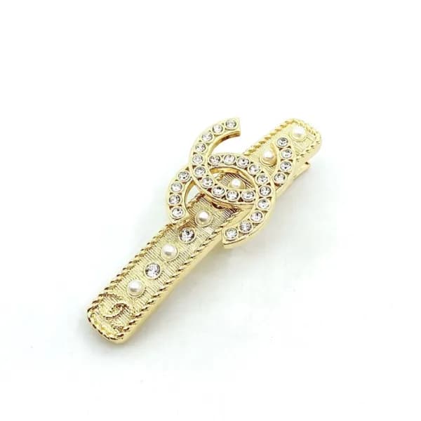 샤넬 여성 골드 헤어핀 - Chanel Womens Gold Hairpin - acc118… - 1