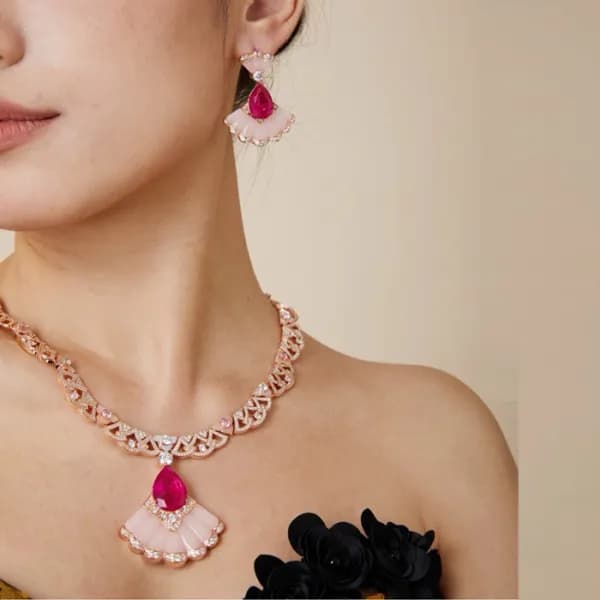 불가리 여성 골드 쥬얼리 세트 - Bvlgari Womens Gold Jewelry set… - 1