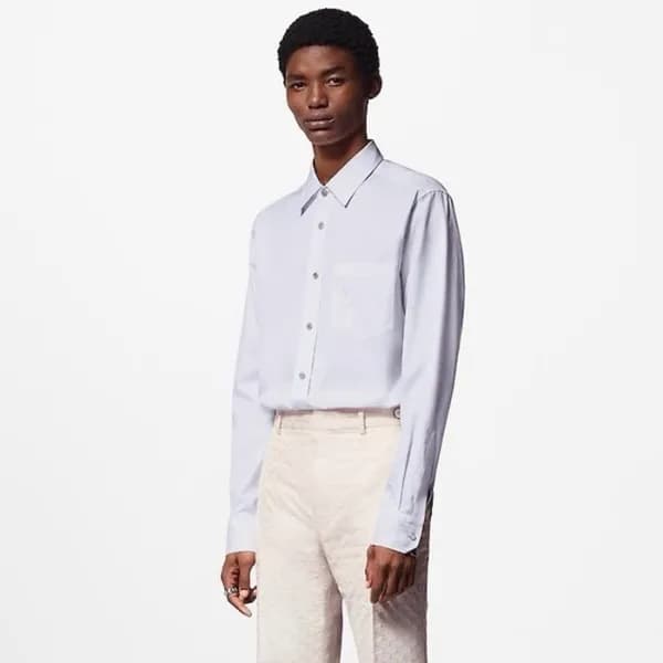 루이비통 남성 모던 셔츠 - Louis vuitton Mens Dress Shirts - … - 1
