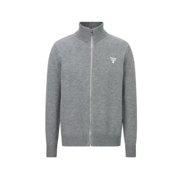프라다 남성 집업 스웨터 - Prada Mens Zip-up Sweater - prc468… - 1